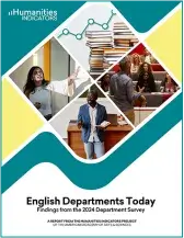 Report cover for English Departments Today
