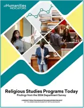 Report cover for Religious Studies Programs Today
